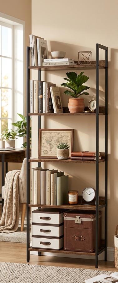 NUMENN 5 Tier Wide in living room